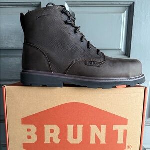 Brunt Sullivan Waterproof Brown work Boots composite toe
